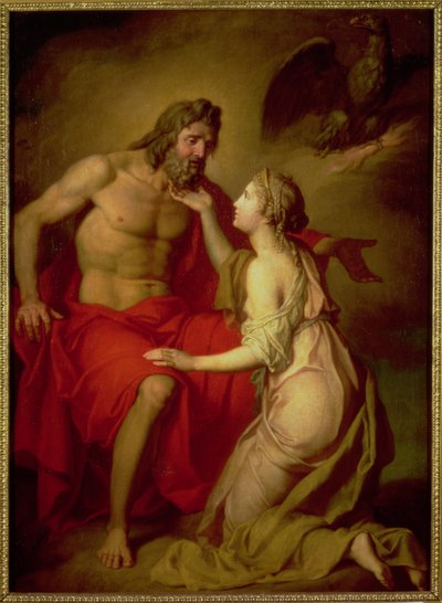Zeus y Tetis, 1769 de Anton Pavlovich Losenko